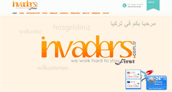 Desktop Screenshot of invaders.com.tr